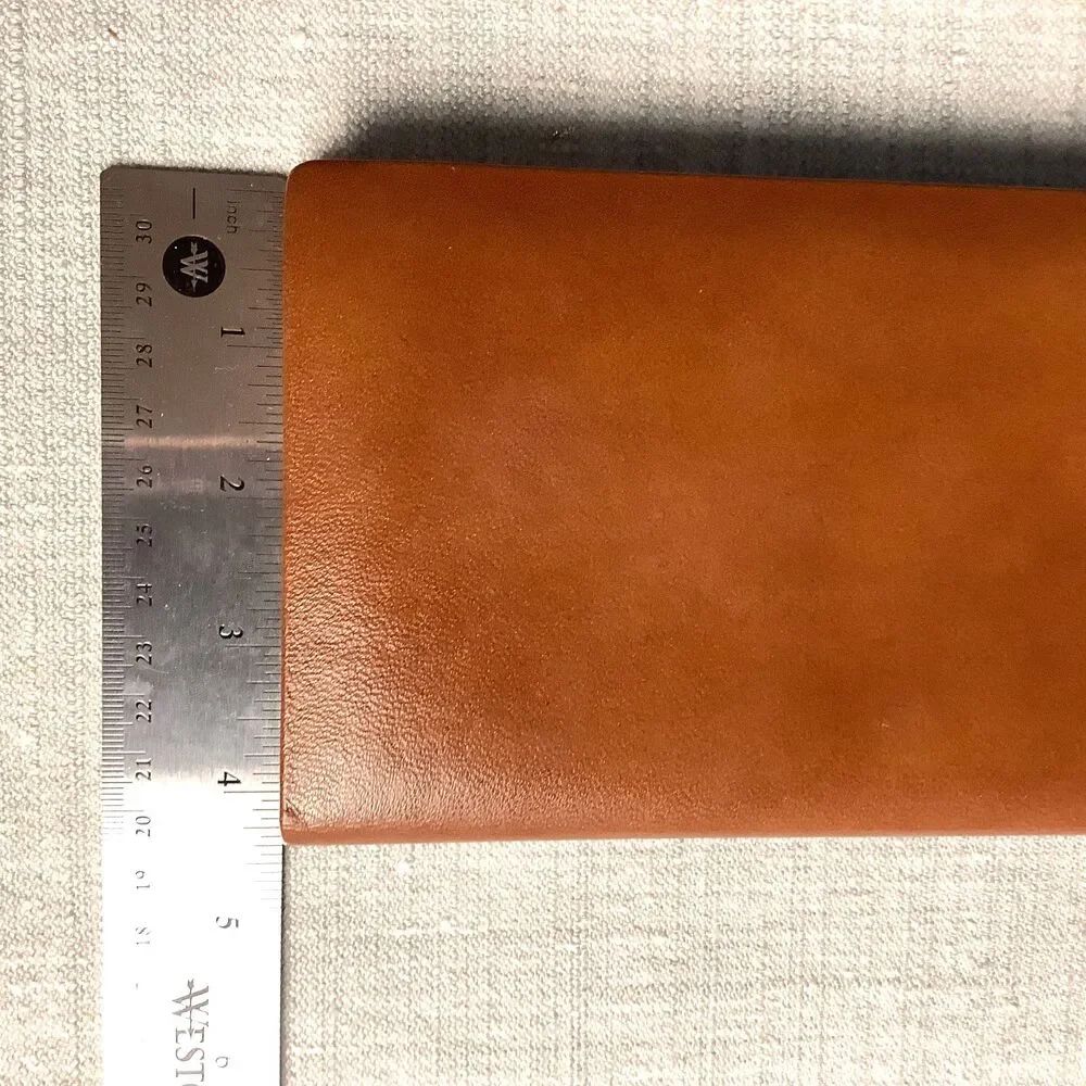 Vintage Italian Leather Address Book Genuine Vera Pelle Unused 8